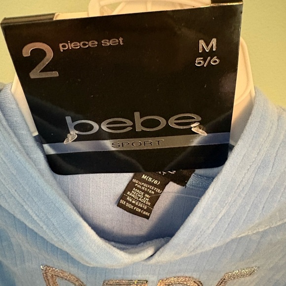 Bebe Velour Matching Set - Picture 3 of 5